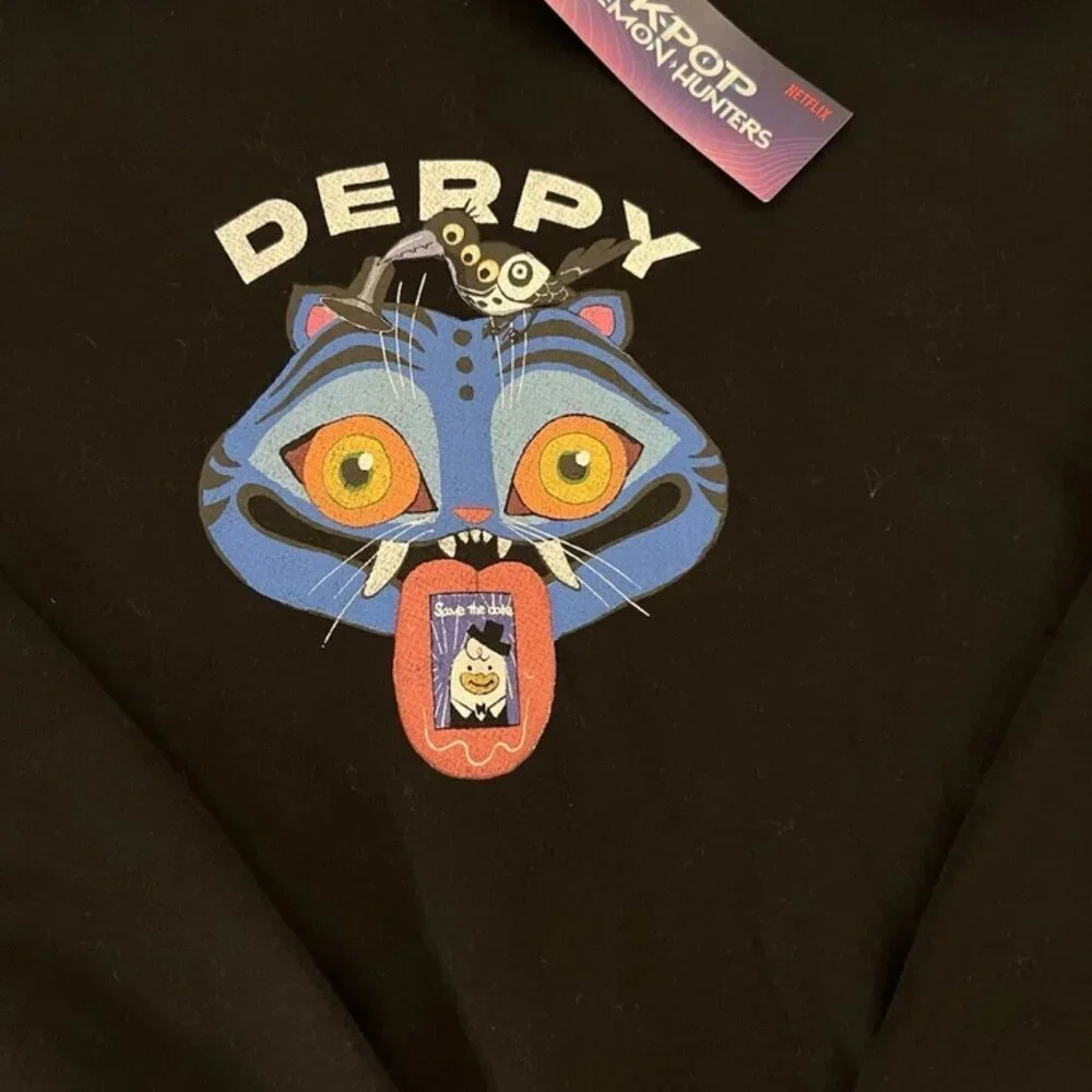 NEW Primark x HUNTERX KPop Demon Hunter DERPY Hoodie - Unisex Kids